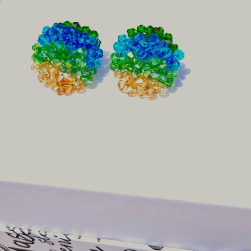 Sassy Jones Malia Studs - Earth